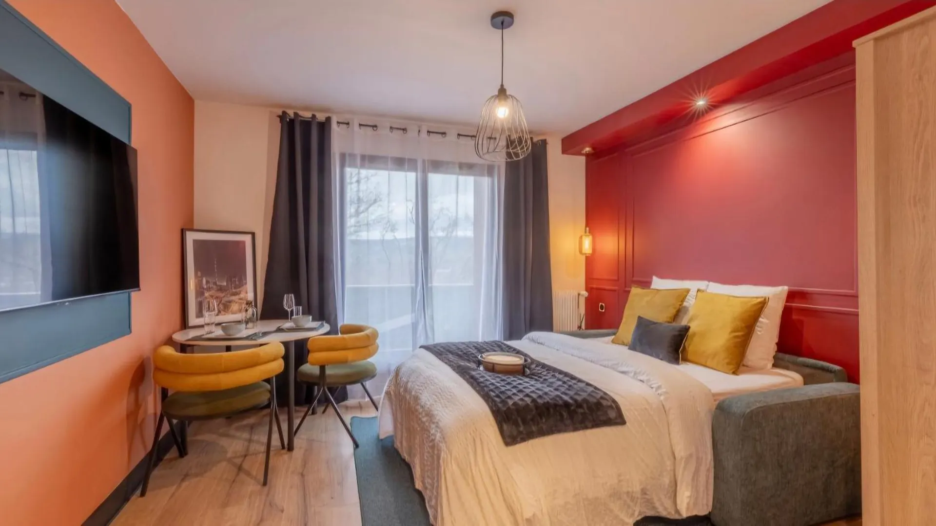 公寓 Studio Moderne Chaleureux Et Calme 阿讷西